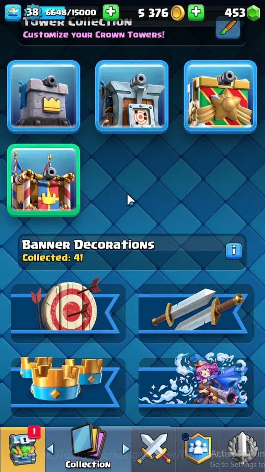 Clash Royale Accounts Lv 38|Trophy 7759|KTL 11|Limited Skin|Card 120|3 H image 15