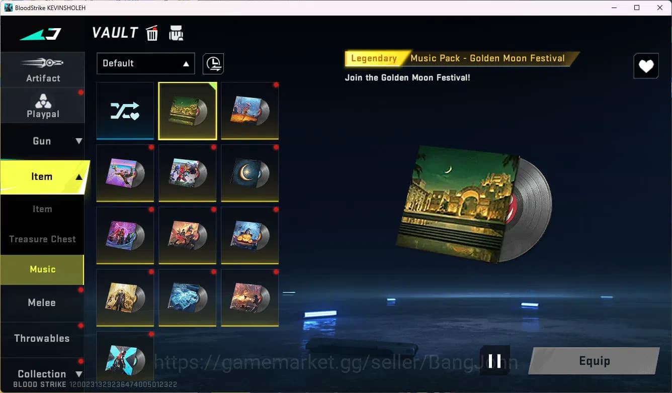 Blood Strike Accounts ASIA|ETHERNAL=ZERO|COLLAB=KAG-6|EVOLVED=FAL|LIMITE image 5