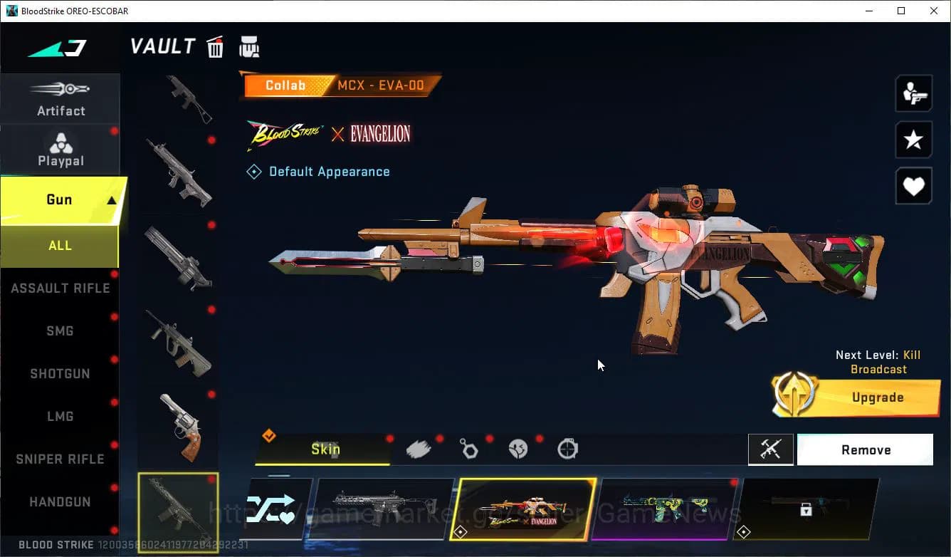 Blood Strike Accounts ASIA|ETERNAL Lv2 UZI-StarChsr+Scythe-Luna,Collab 7 image 15