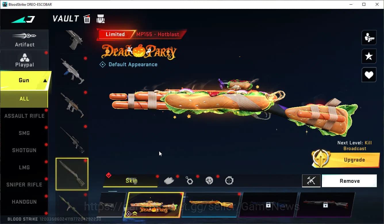Blood Strike Accounts ASIA|ETERNAL Lv2 UZI-StarChsr+Scythe-Luna,Collab 7 image 18