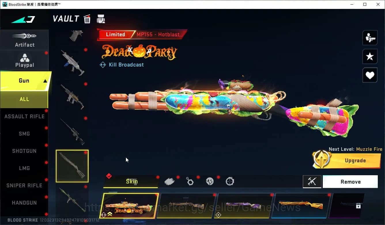 Blood Strike Accounts ASIA|Collab 7DS Karl98,QBZ95,BLEACH Byakua,EVA[Kat image 16