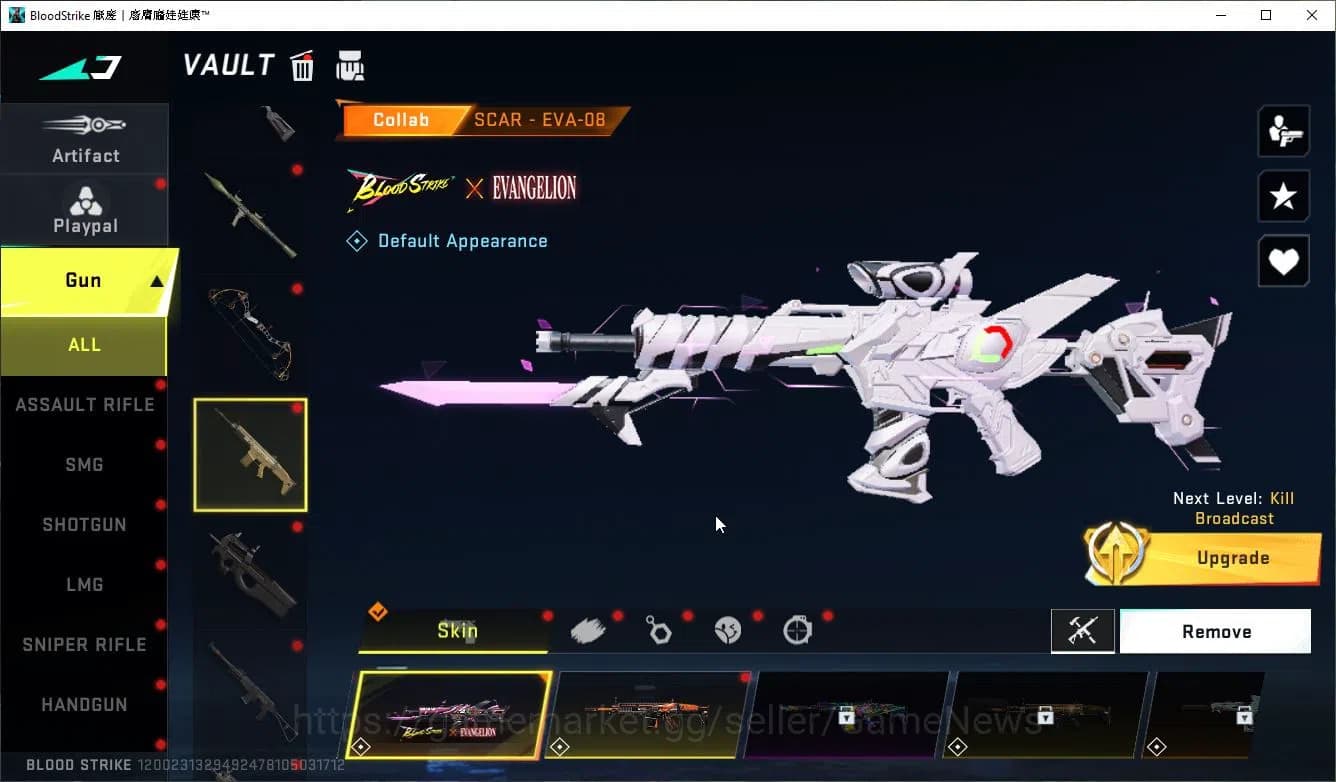 Blood Strike Accounts ASIA|Collab 7DS Karl98,QBZ95,BLEACH Byakua,EVA[Kat image 17
