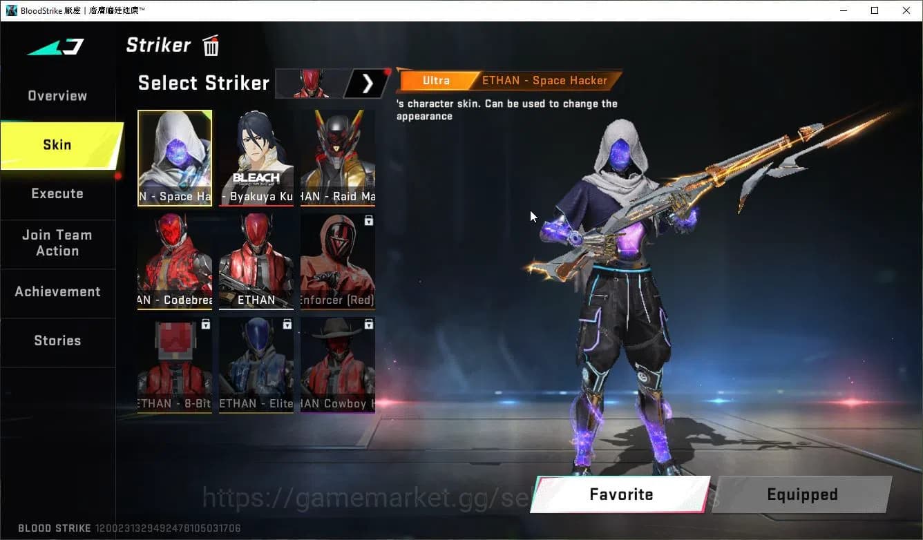 Blood Strike Accounts ASIA|Collab 7DS Karl98,QBZ95,BLEACH Byakua,EVA[Kat image 6