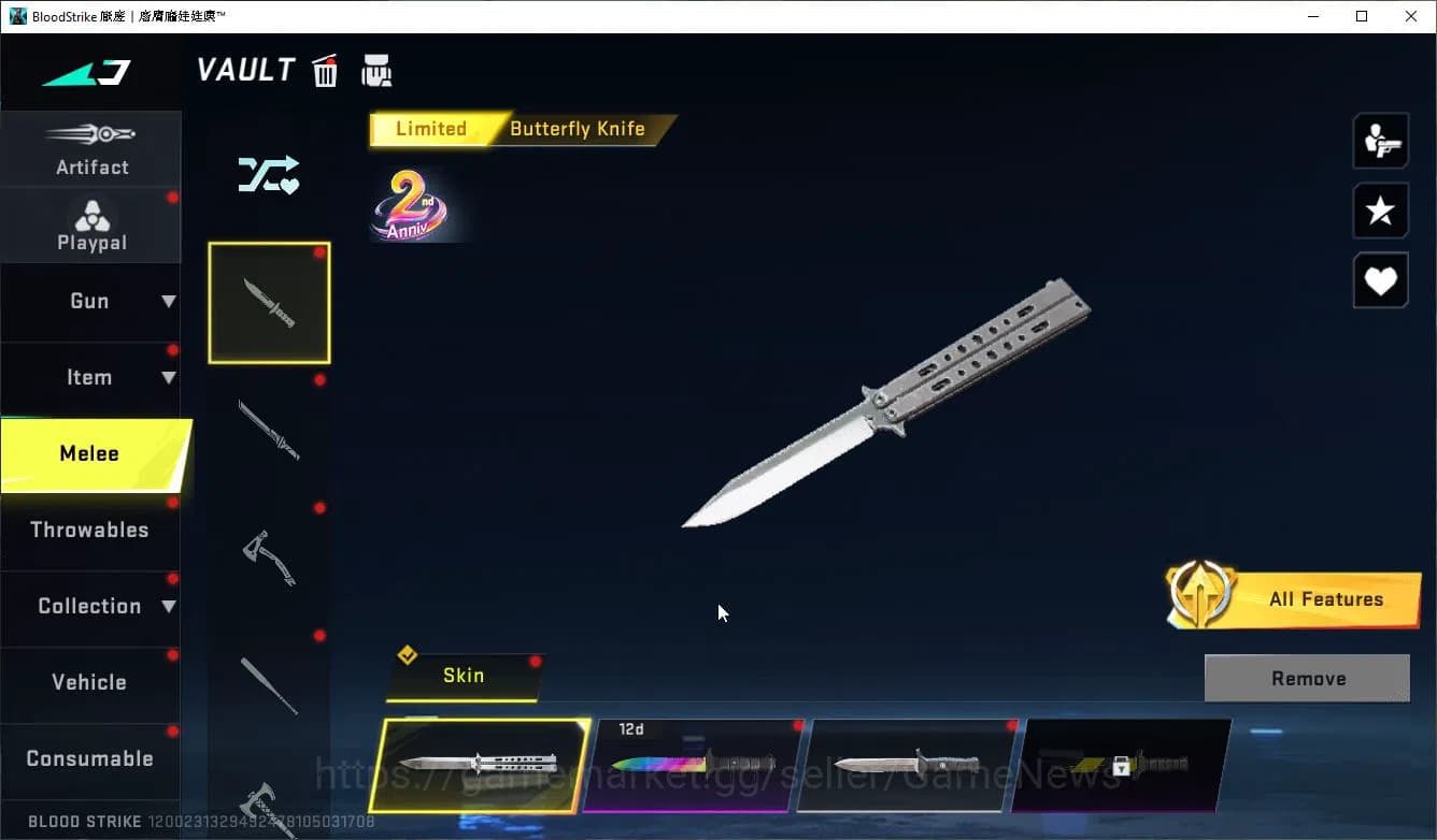 Blood Strike Accounts ASIA|Collab 7DS Karl98,QBZ95,BLEACH Byakua,EVA[Kat image 7
