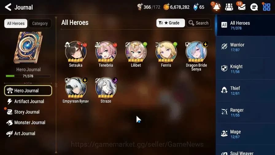 Epic Seven Accounts GLOBAL Unverif|New Era|3 ML(E Ilynav,Straze,DB Sen image 6