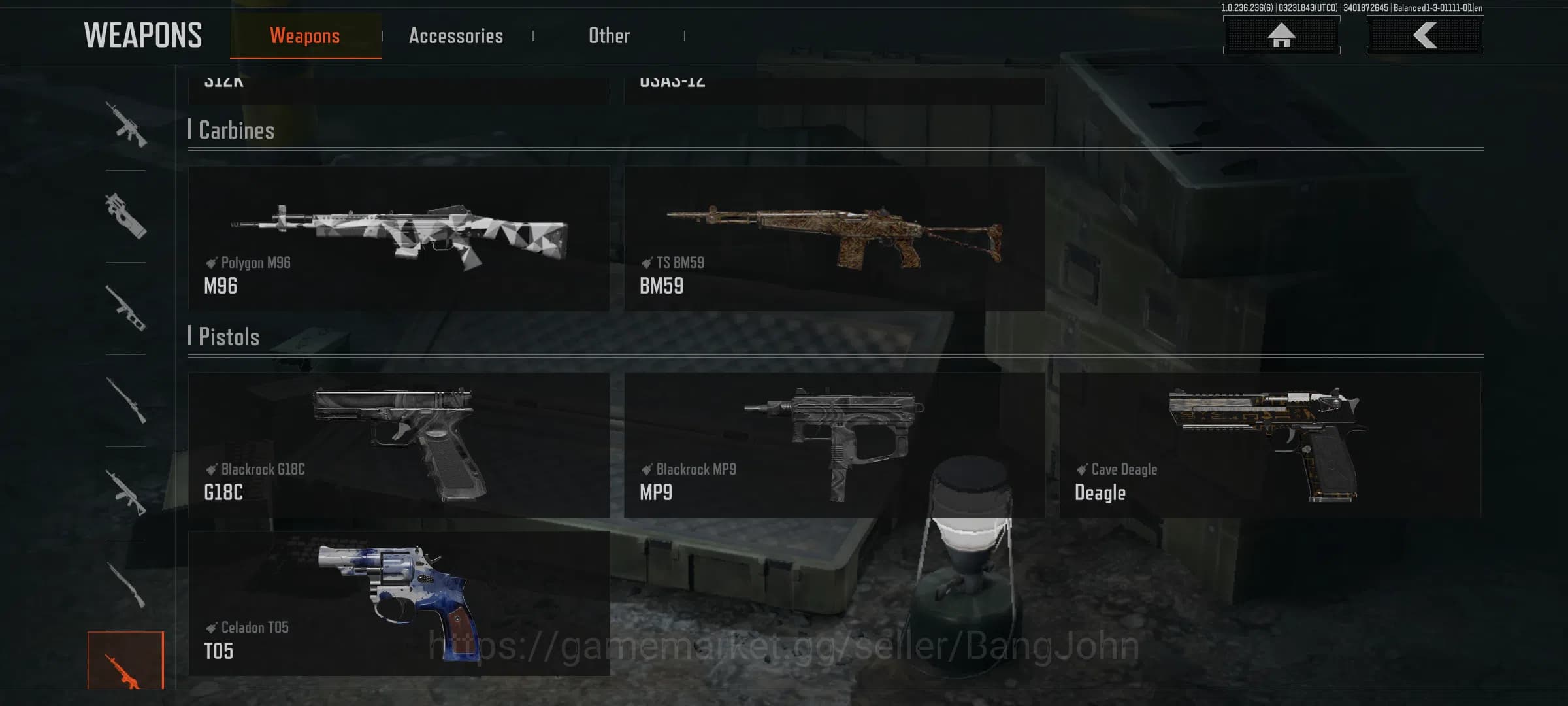 Arena Breakout Accounts Mobile|Lvl 30|SV 139,3M|CV 97,2M|2WP Legend Skin|C image 11