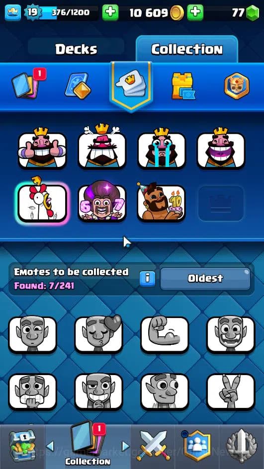 Clash Royale Accounts Lv 19|Trophy 1648|KTL 8|LimitedSkin|Total Card 40| image 10