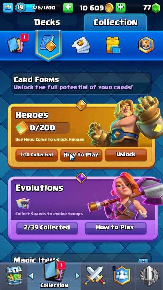 Clash Royale Accounts Lv 19|Trophy 1648|KTL 8|LimitedSkin|Total Card 40| image 5
