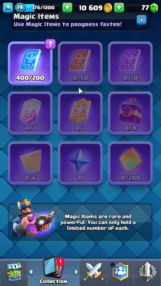 Clash Royale Accounts Lv 19|Trophy 1648|KTL 8|LimitedSkin|Total Card 40| image 9