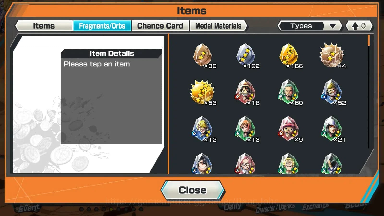 One Piece Bounty Rush Accounts GLOBAL|EX 4|1Max|Bomo Kaido,BTKOTP Monkey D.Luffy, image 3