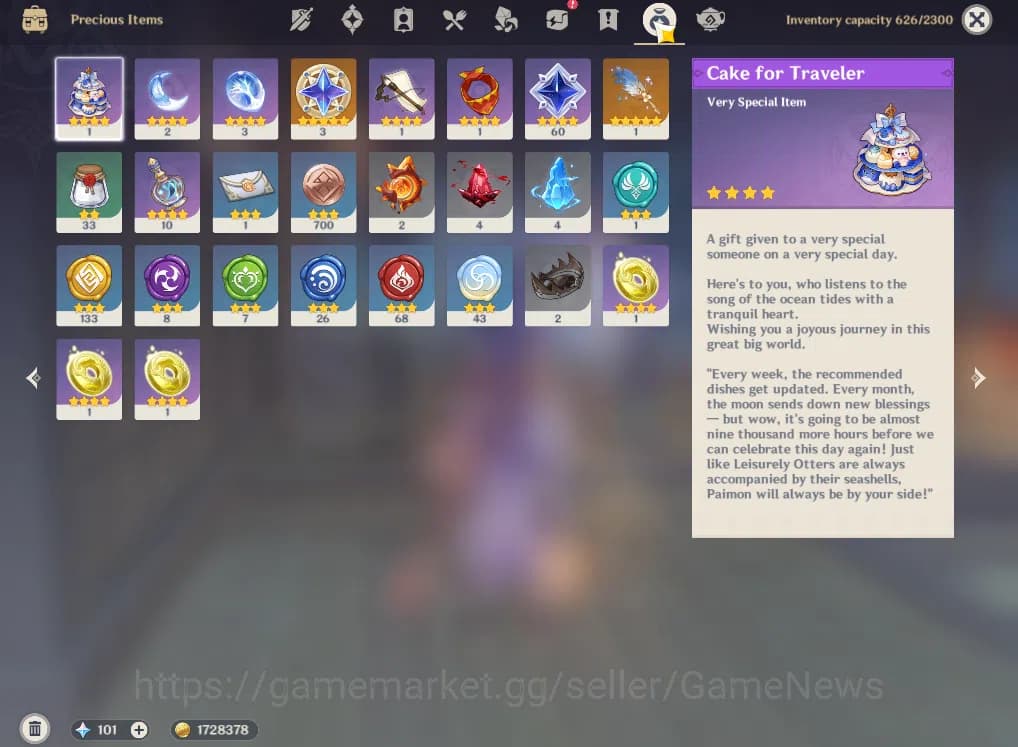 Genshin Impact Accounts ASIA|AR55|4Limited+2(*5Weapon)|ArlecchinoC2,Furina image 10