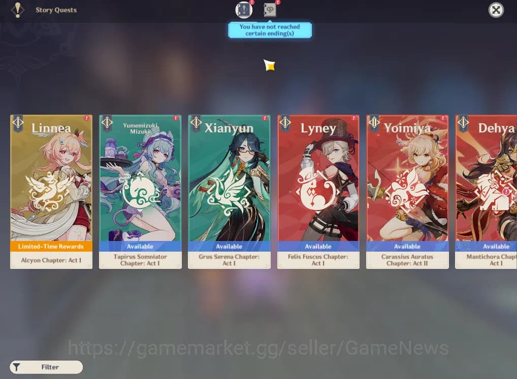 Genshin Impact Accounts ASIA|AR55|4Limited+2(*5Weapon)|ArlecchinoC2,Furina image 12