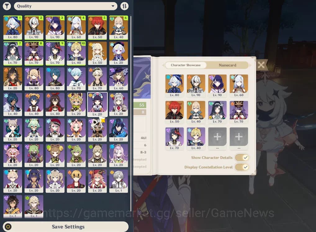 Genshin Impact Accounts ASIA|AR55|4Limited+2(*5Weapon)|ArlecchinoC2,Furina image 2