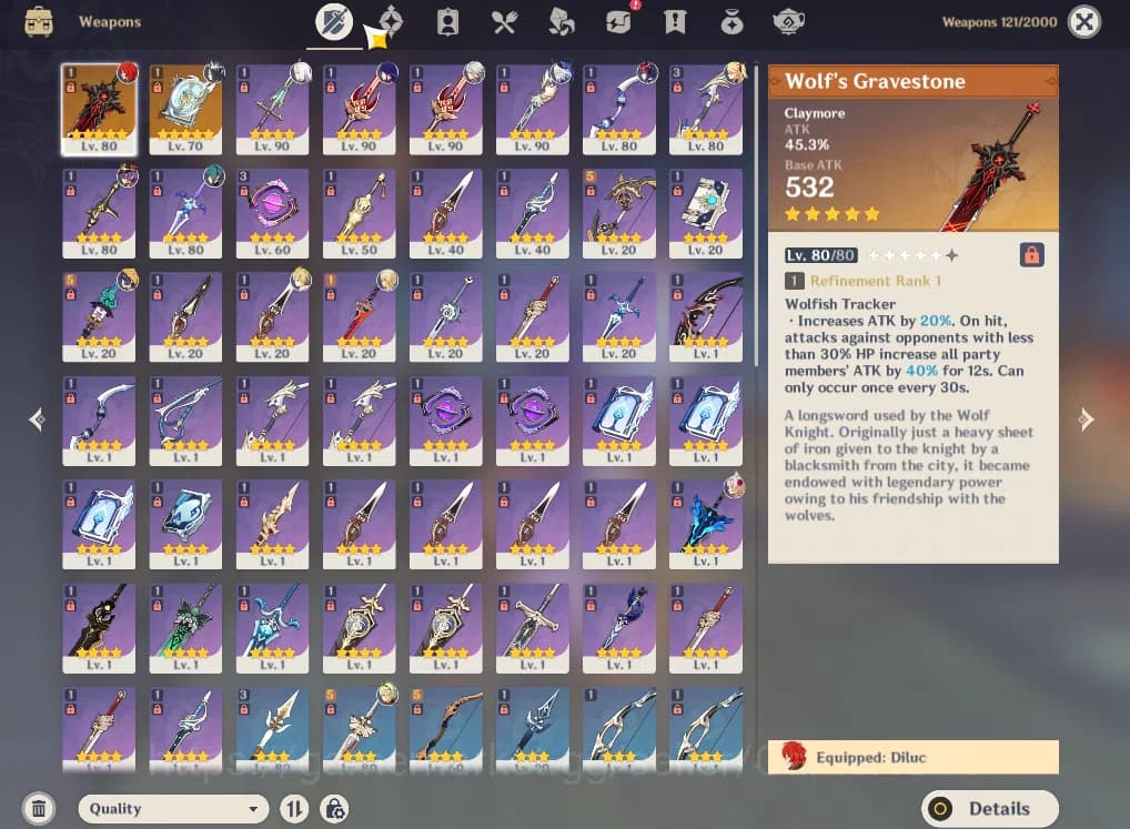 Genshin Impact Accounts ASIA|AR55|4Limited+2(*5Weapon)|ArlecchinoC2,Furina image 5