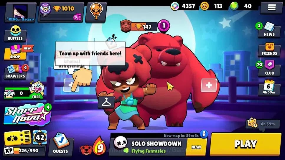 Brawl Stars Accounts 1010 Trophy|4,3K Bling|14 Brawlers 3 Max Lvl [Shel image 1