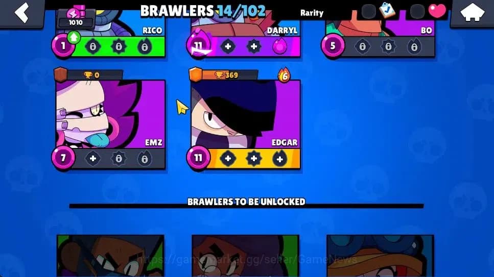 Brawl Stars Accounts 1010 Trophy|4,3K Bling|14 Brawlers 3 Max Lvl [Shel image 10