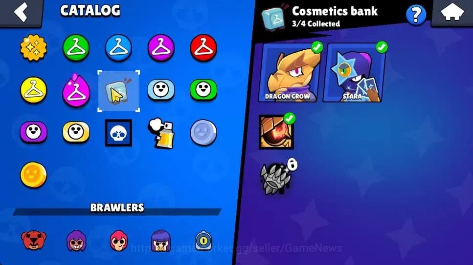 Brawl Stars Accounts 1010 Trophy|4,3K Bling|14 Brawlers 3 Max Lvl [Shel image 14