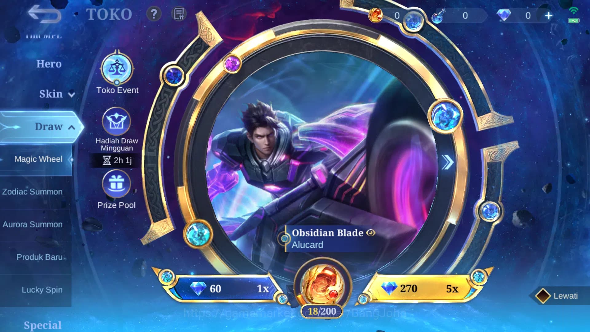 Mobile Legends: Bang Bang Accounts Hero 86 | Skin 156 | M7 Granger | Lunar Change | V image 20