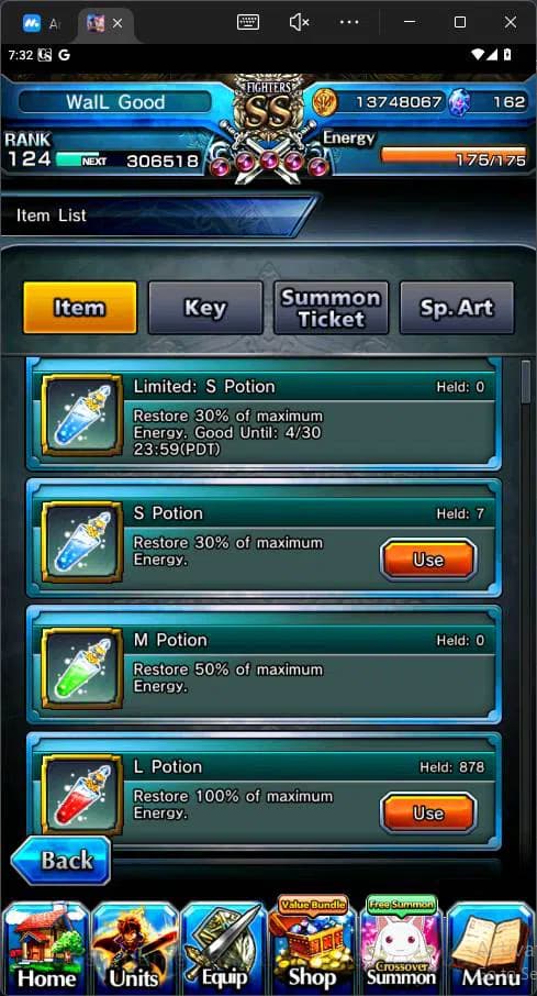 Grand Summoners Accounts GLOBAL|30Ascend|Okarun TW,Hero Fen TW,Jay,Momo TW, image 3