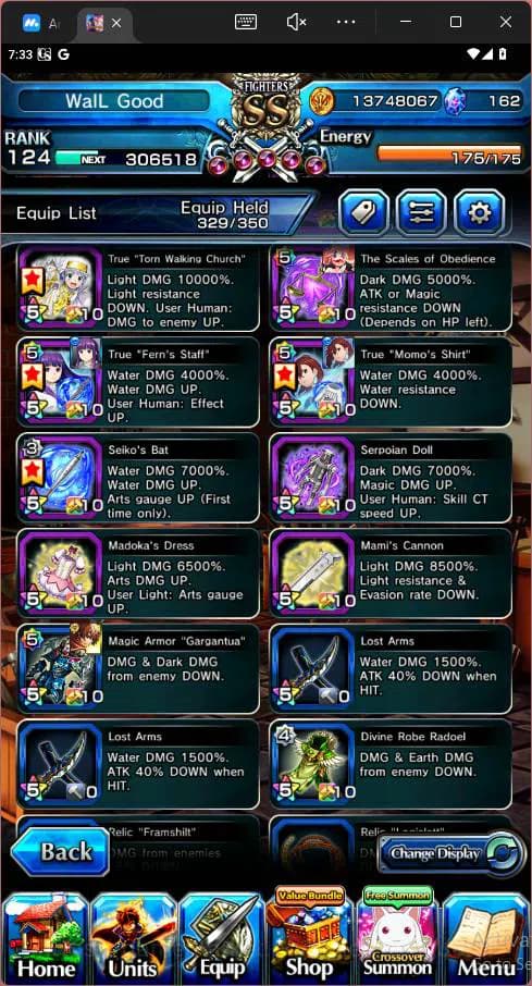 Grand Summoners Accounts GLOBAL|30Ascend|Okarun TW,Hero Fen TW,Jay,Momo TW, image 9