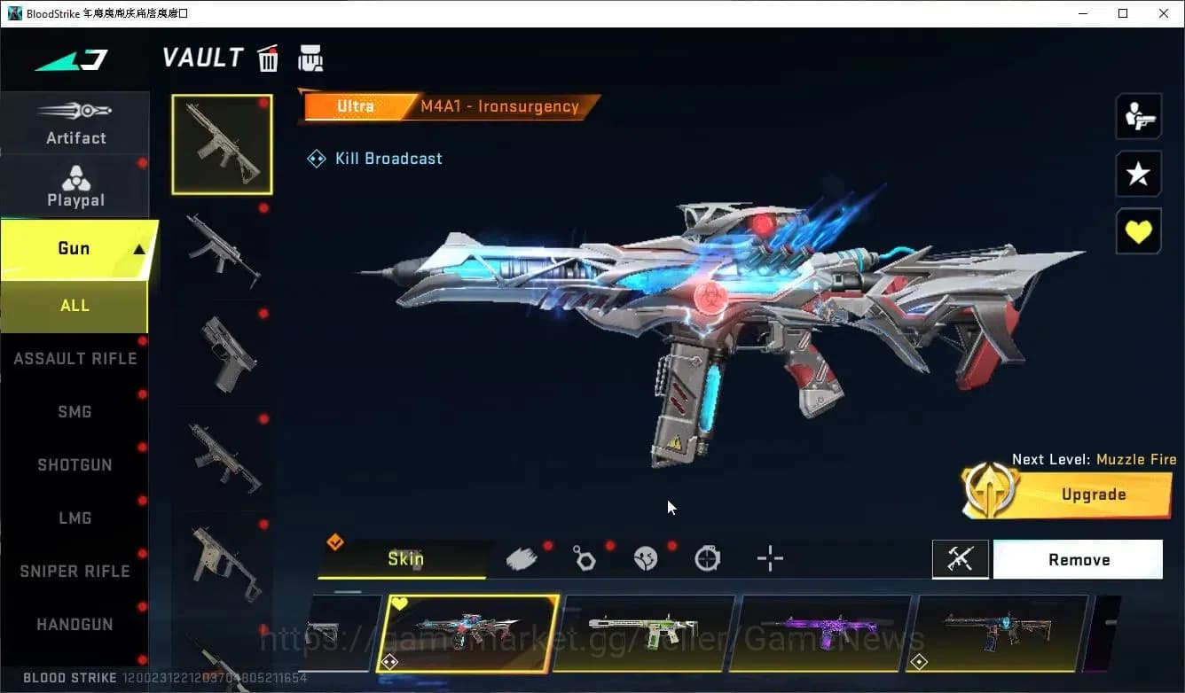 Blood Strike Accounts Asia|ETERNAL DeAgle-Scorpio+MELEE AXE-Crystal,Coll image 10