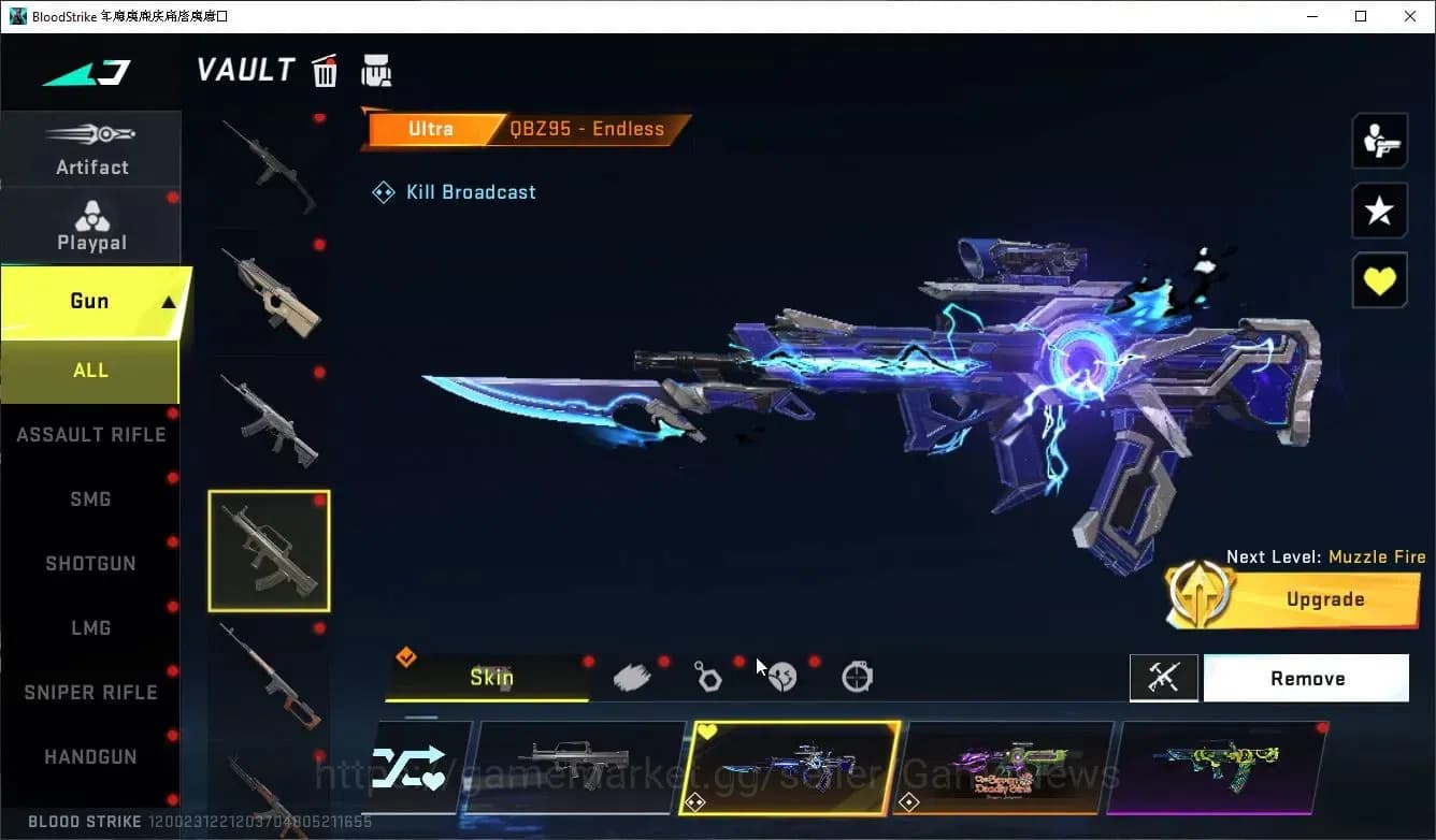 Blood Strike Accounts Asia|ETERNAL DeAgle-Scorpio+MELEE AXE-Crystal,Coll image 17