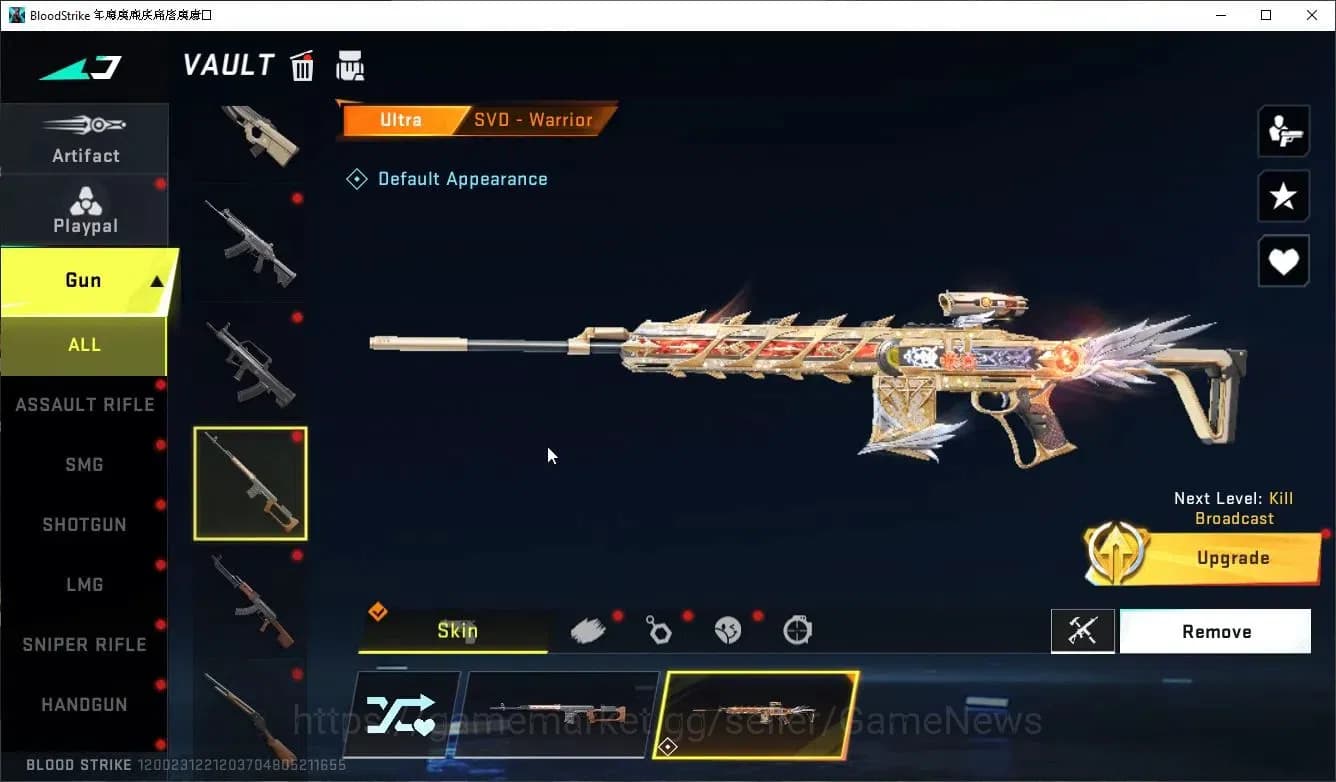 Blood Strike Accounts Asia|ETERNAL DeAgle-Scorpio+MELEE AXE-Crystal,Coll image 18
