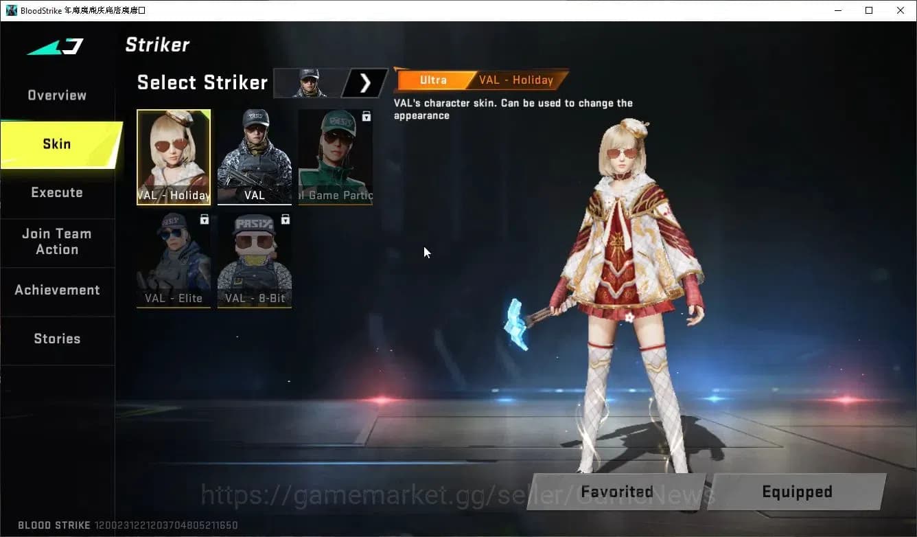 Blood Strike Accounts Asia|ETERNAL DeAgle-Scorpio+MELEE AXE-Crystal,Coll image 5