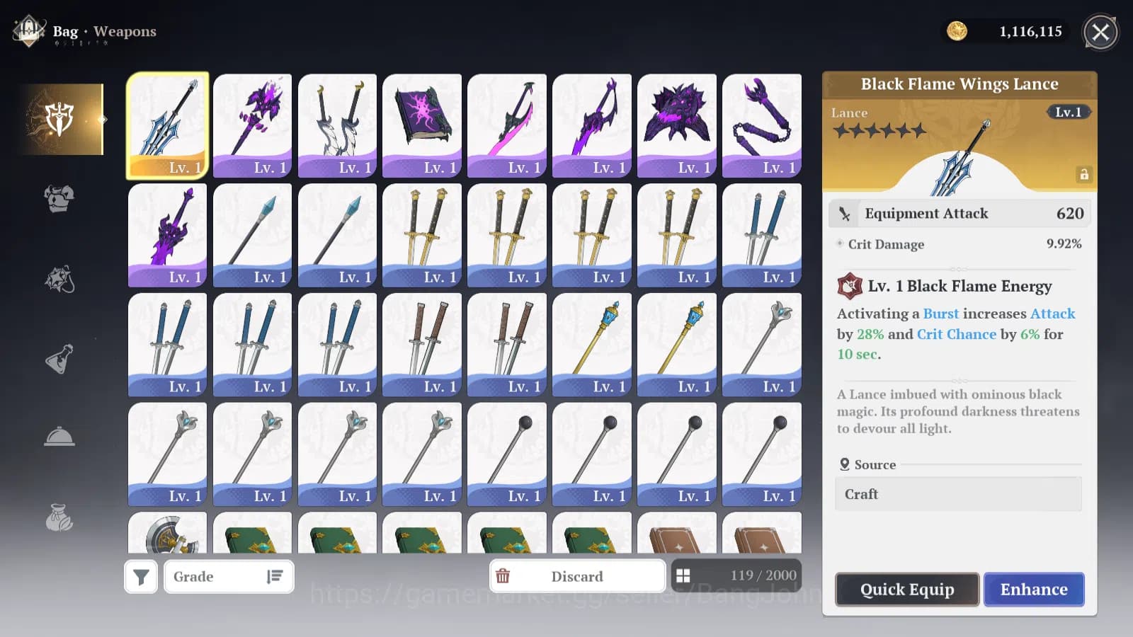 The Seven Deadly Sins: Origin Accounts EUROPE|FreshStarterLvl|3SSR|Escanor,Guila,Jericho& image 7