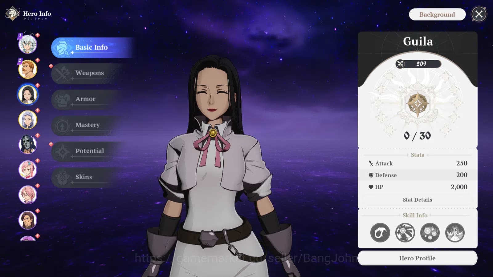 The Seven Deadly Sins: Origin Accounts EUROPE|FreshStarterLvl|3SSR|Escanor,Guila,Jericho& image 9