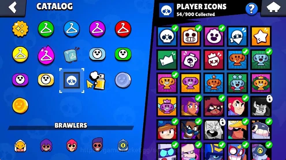Brawl Stars Accounts 2213 Trophy|23K Bling 135 Gem|37 Brawlers 2 Max Lv image 14