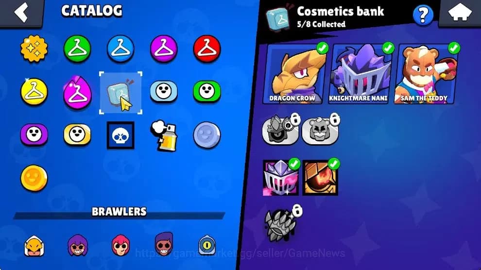 Brawl Stars Accounts 2213 Trophy|23K Bling 135 Gem|37 Brawlers 2 Max Lv image 16