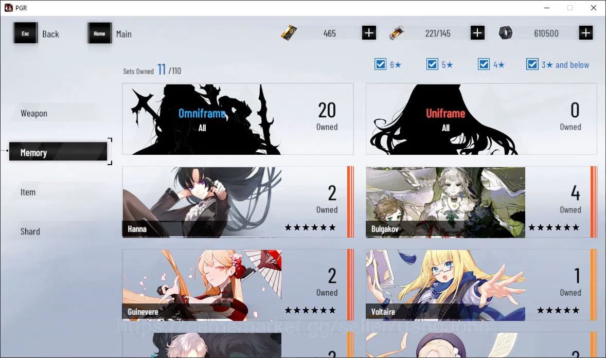 Punishing: Gray Raven Accounts ASIA|Lv 89 | [S Nirvantia,S Crepuscule,S Lucia,S F image 6