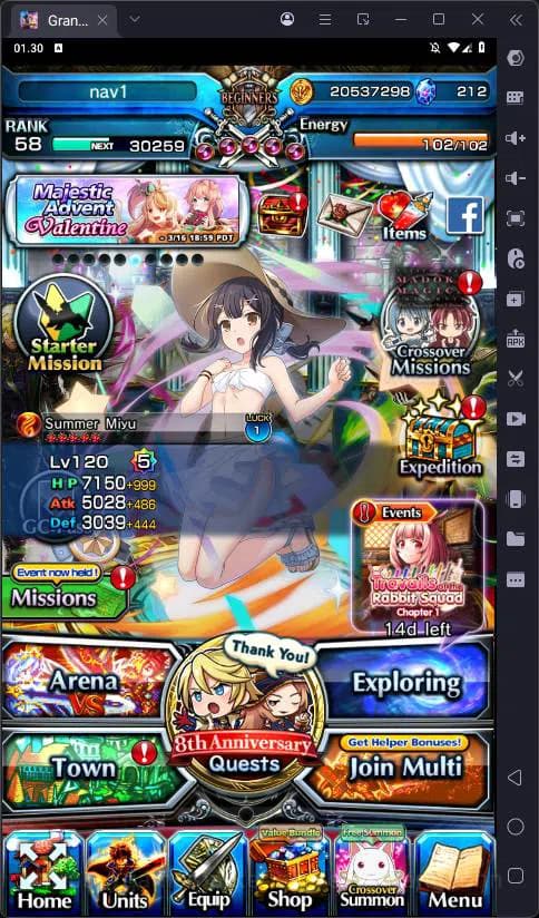 Grand Summoners Accounts Global |Ascend 13| Saitama TW, Chloe TW, Shizu, Ja image 1