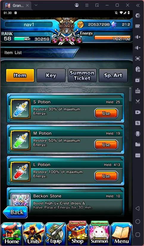 Grand Summoners Accounts Global |Ascend 13| Saitama TW, Chloe TW, Shizu, Ja image 3