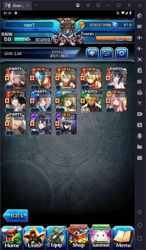 Grand Summoners Accounts Global |Ascend 13| Saitama TW, Chloe TW, Shizu, Ja image 9