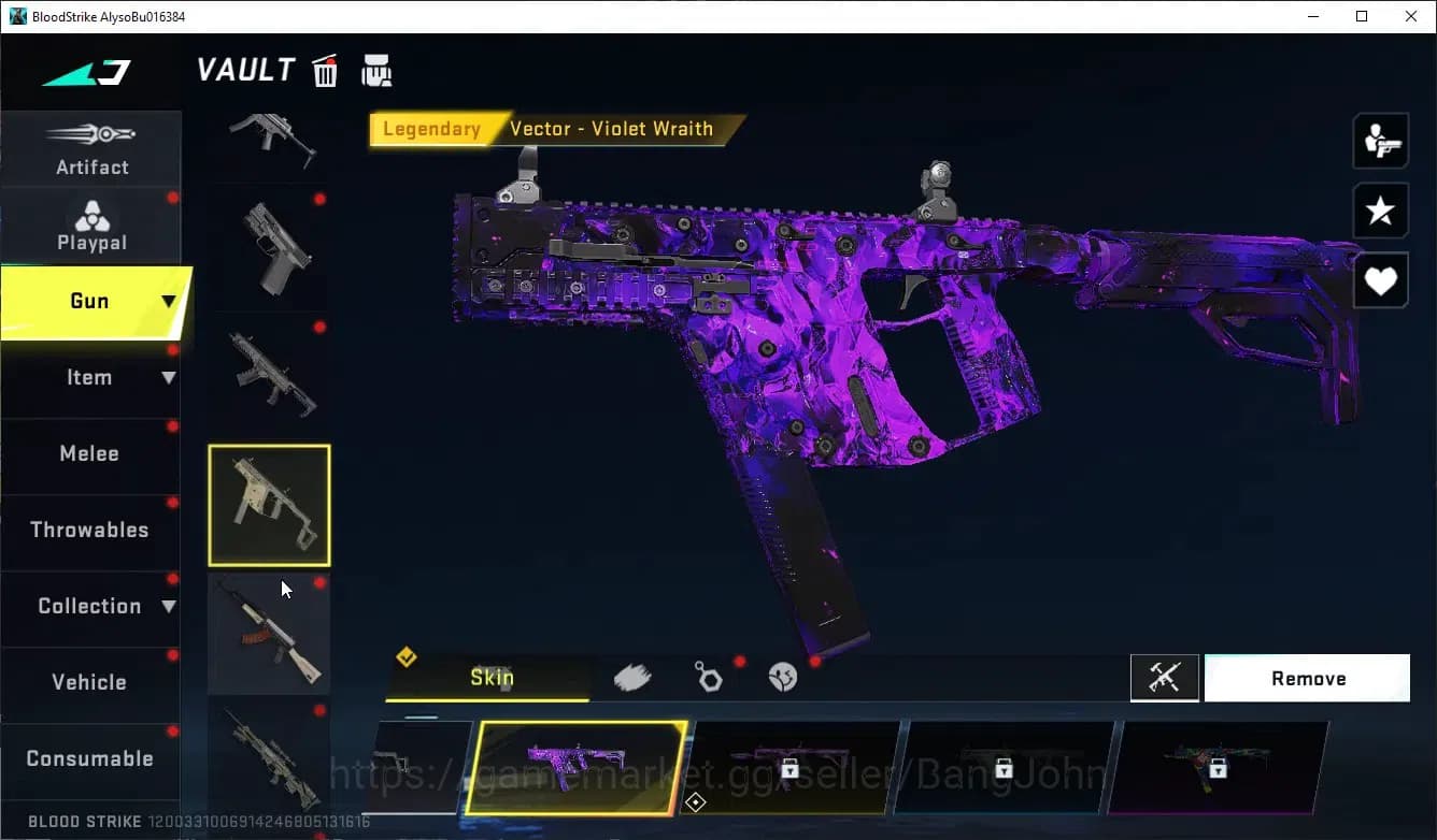 Blood Strike Accounts ASIA|COLLAB,AK47,M700|LIMITED MELE,BUTFLY KNIF|EUL image 11