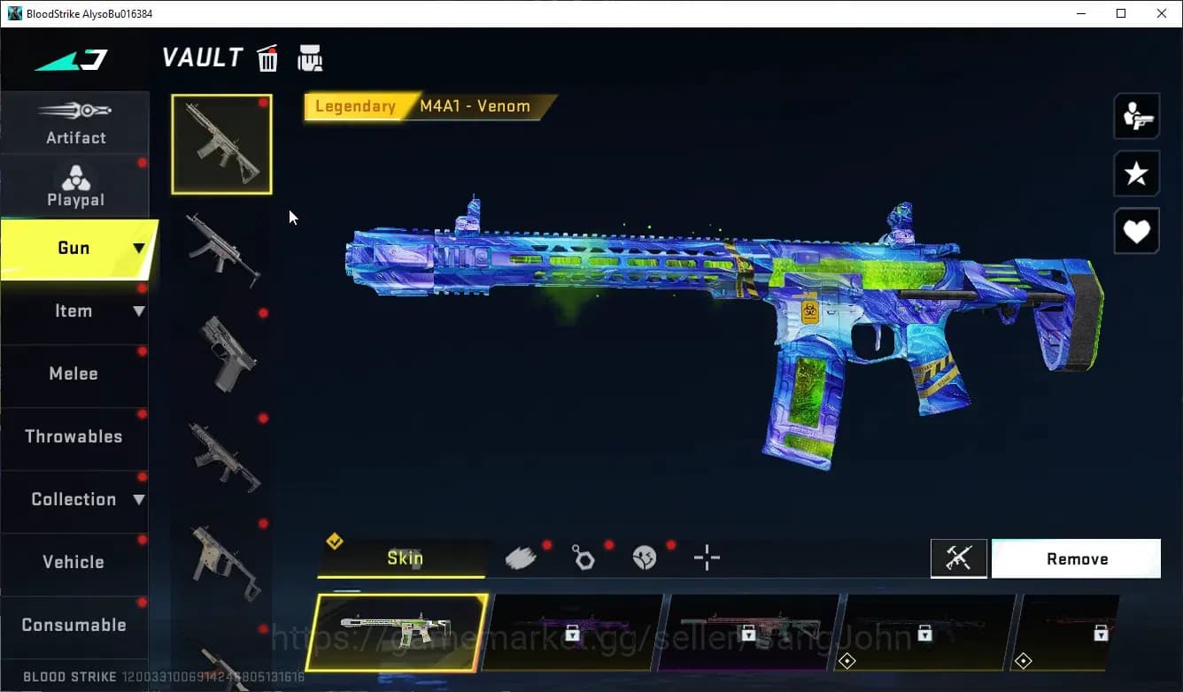Blood Strike Accounts ASIA|COLLAB,AK47,M700|LIMITED MELE,BUTFLY KNIF|EUL image 13