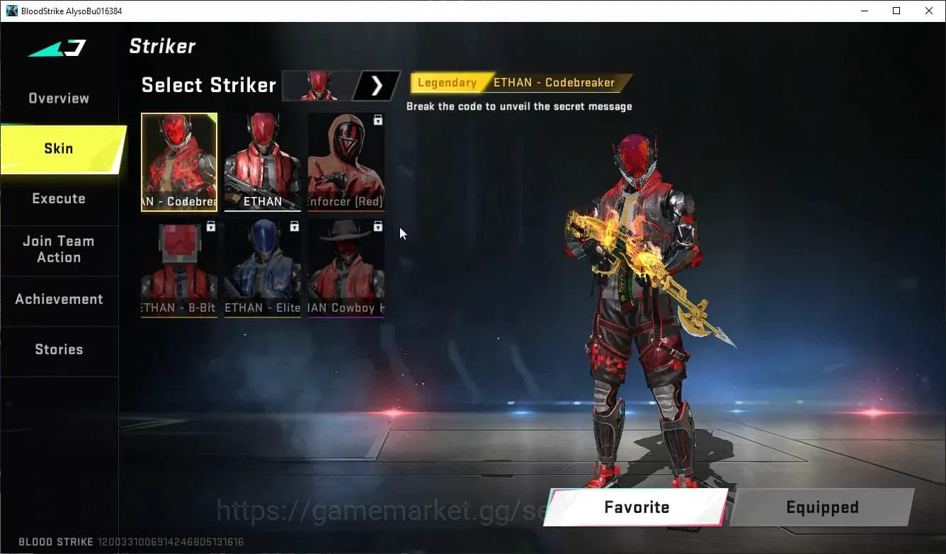 Blood Strike Accounts ASIA|COLLAB,AK47,M700|LIMITED MELE,BUTFLY KNIF|EUL image 16