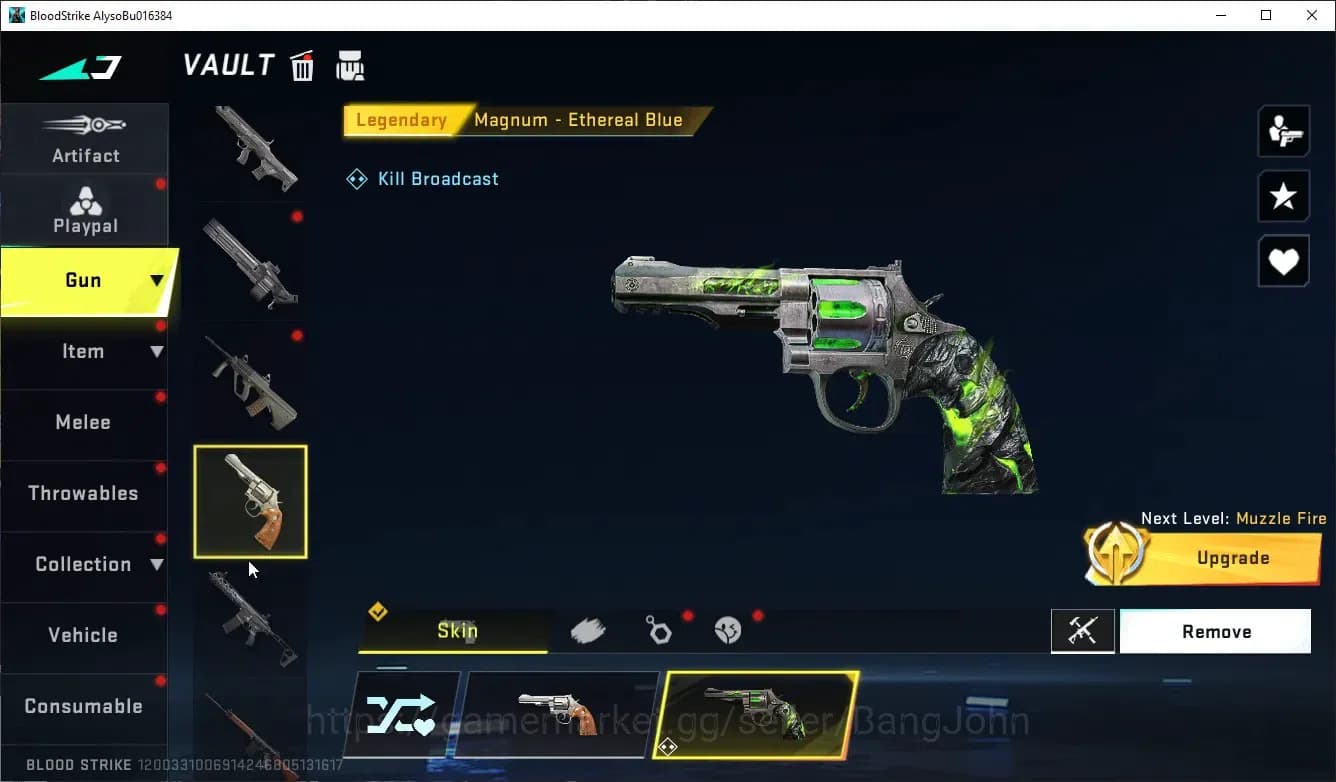 Blood Strike Accounts ASIA|COLLAB,AK47,M700|LIMITED MELE,BUTFLY KNIF|EUL image 6