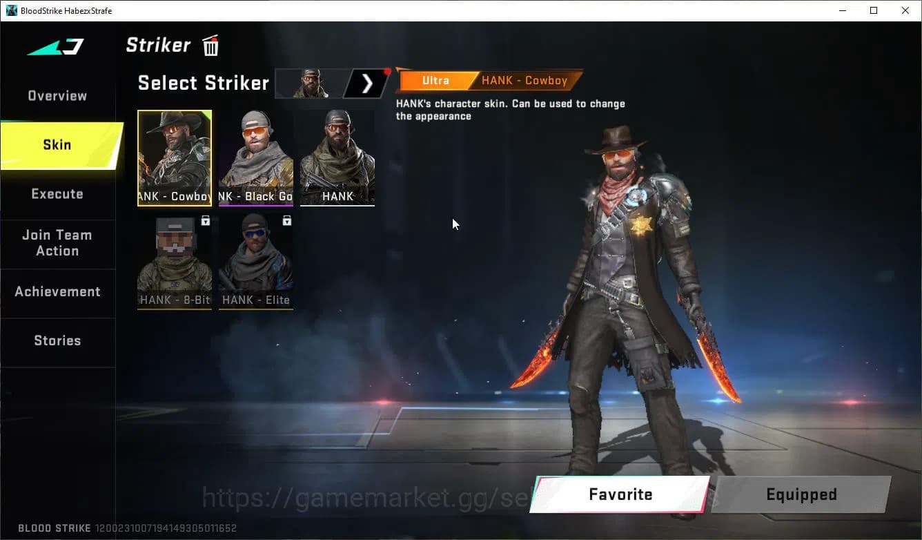 Blood Strike Accounts ASIA|ETERNAL Lv4 M4A1-Blight+DualBlades-Perdition, image 15