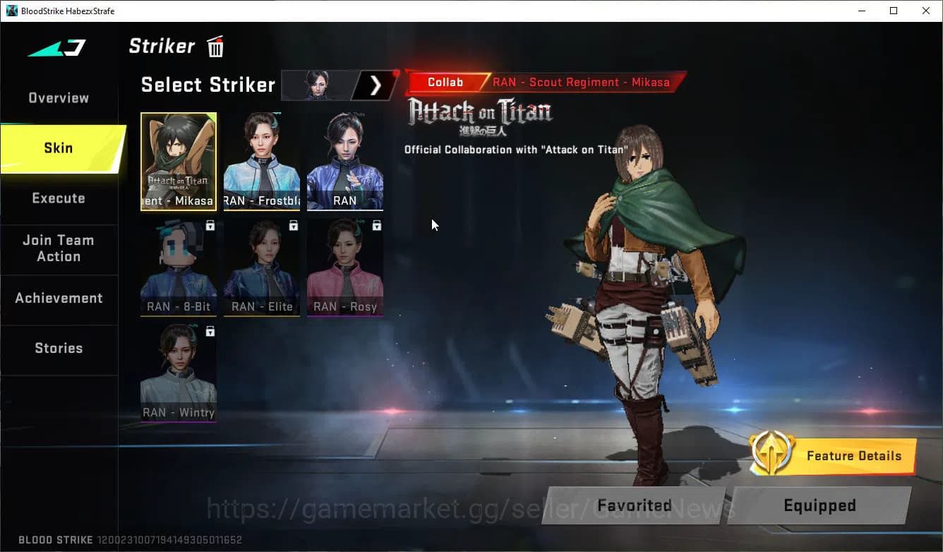 Blood Strike Accounts ASIA|ETERNAL Lv4 M4A1-Blight+DualBlades-Perdition, image 18
