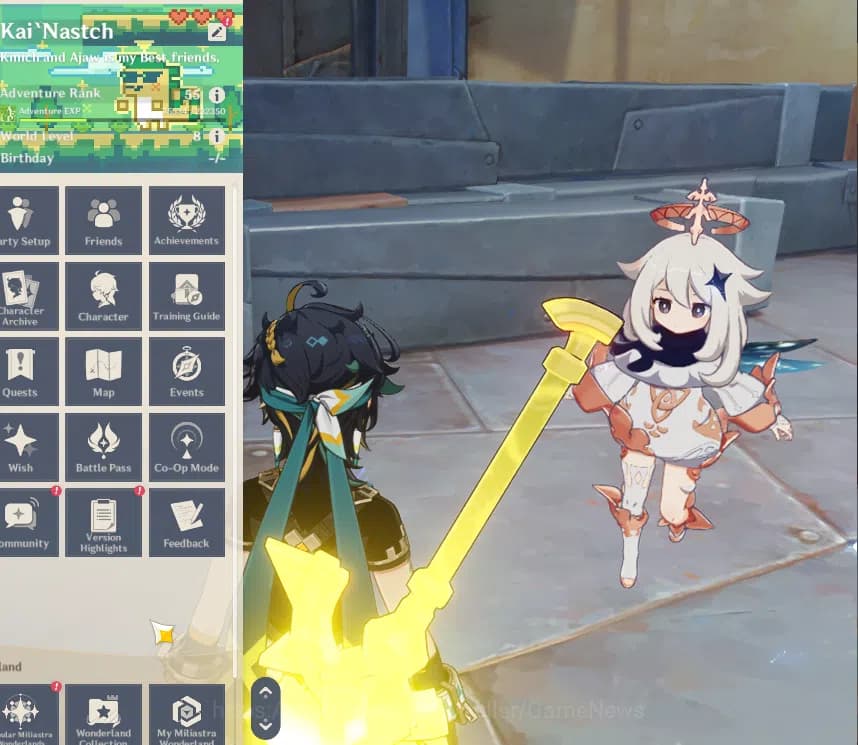 Genshin Impact Accounts ASIA|AR 55|4 Limited+4(*5Wep)|Kinich,Arlecchino,Va image 1