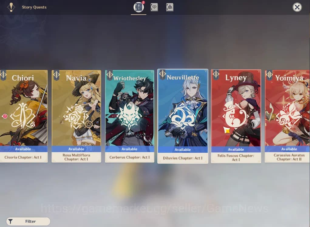 Genshin Impact Accounts ASIA|AR 55|4 Limited+4(*5Wep)|Kinich,Arlecchino,Va image 12