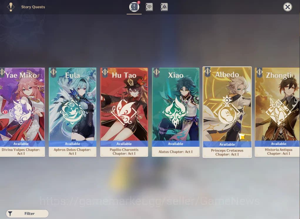 Genshin Impact Accounts ASIA|AR 55|4 Limited+4(*5Wep)|Kinich,Arlecchino,Va image 14