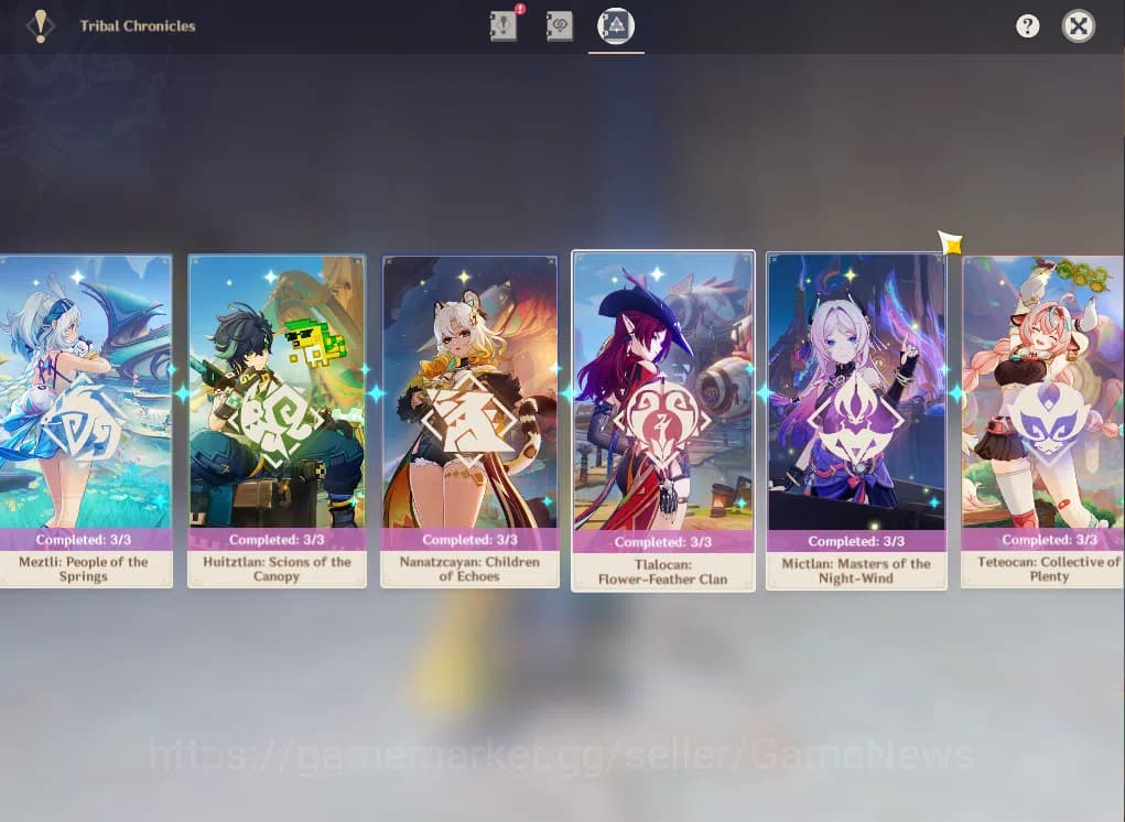 Genshin Impact Accounts ASIA|AR 55|4 Limited+4(*5Wep)|Kinich,Arlecchino,Va image 16