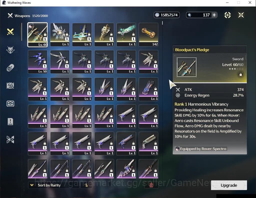 Wuthering Waves Accounts NA | UL 48 | 3 Limited | Lynae,Zani,Pheobe | MC Fe image 14