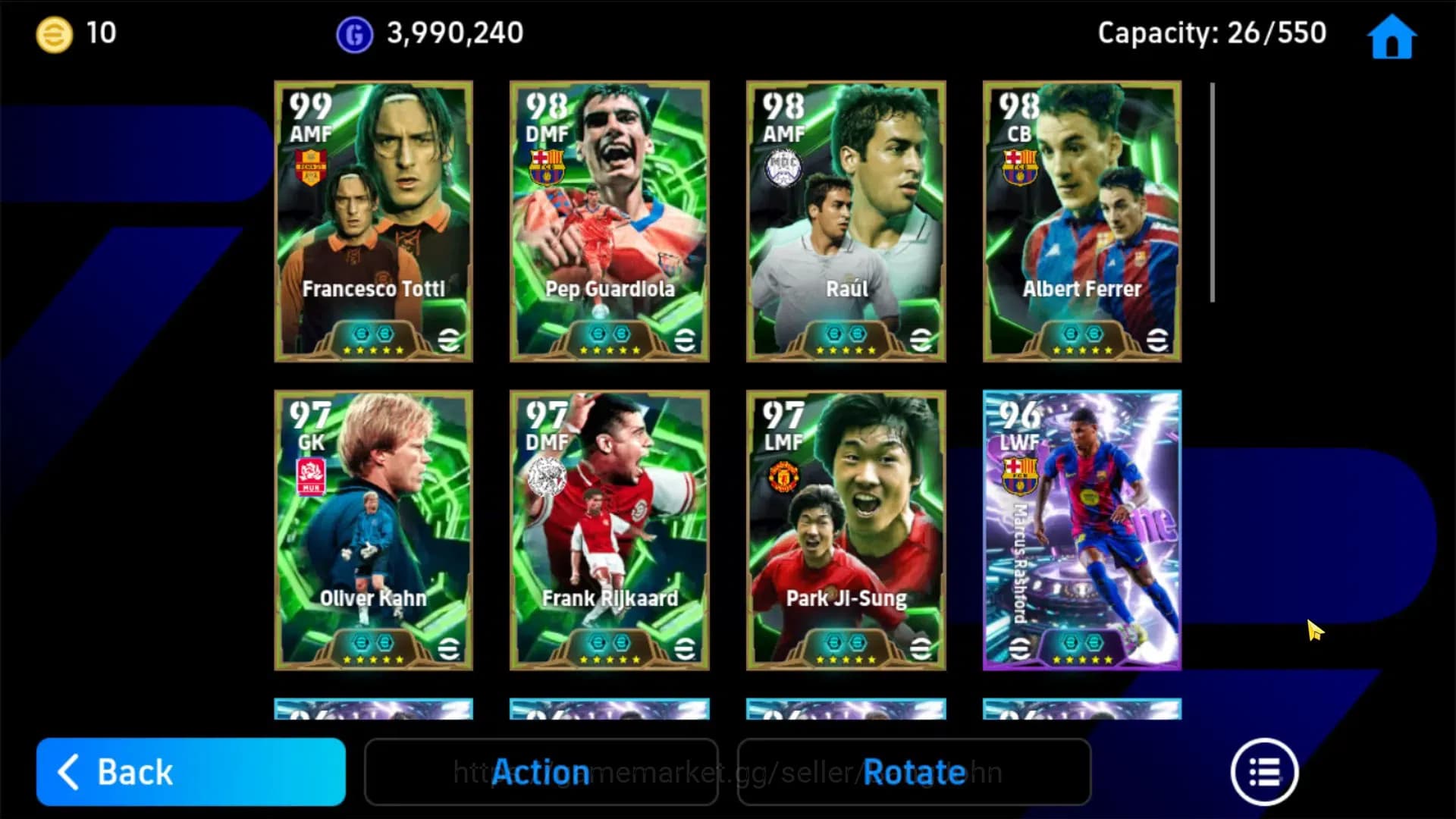 eFootball Accounts ANDROID|PW 3180|Totti,Pep Guardiola Epic New,Olise image 4