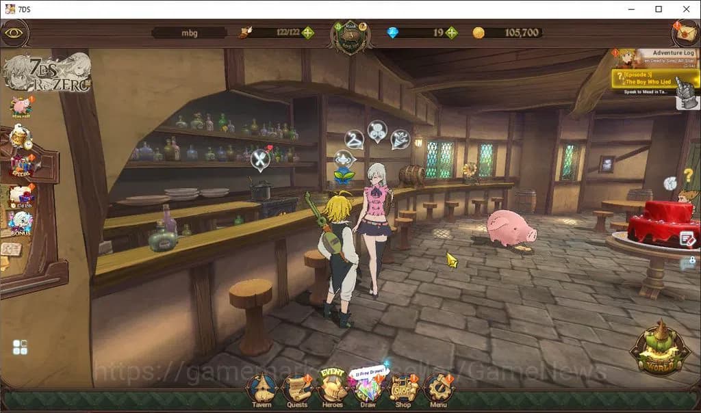 The Seven Deadly Sins: Grand Cross Accounts ASIA | 118K CC | Chapter 1 | 1 UR+ Collab | Demon image 1