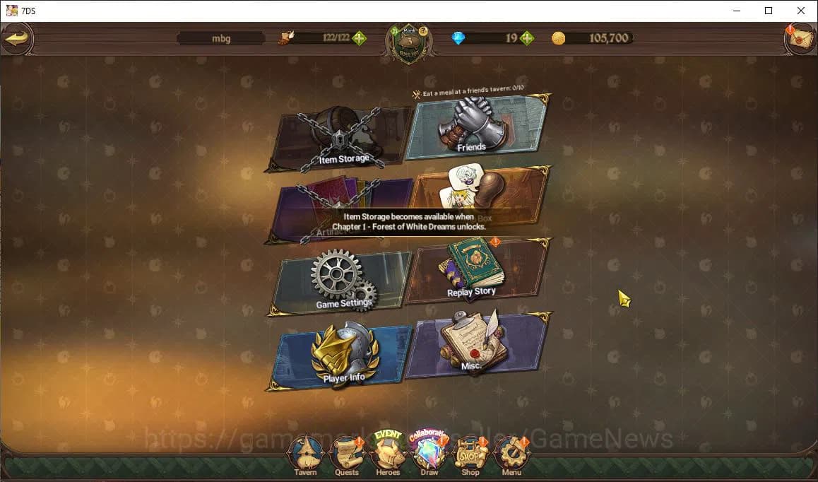 The Seven Deadly Sins: Grand Cross Accounts ASIA | 118K CC | Chapter 1 | 1 UR+ Collab | Demon image 2